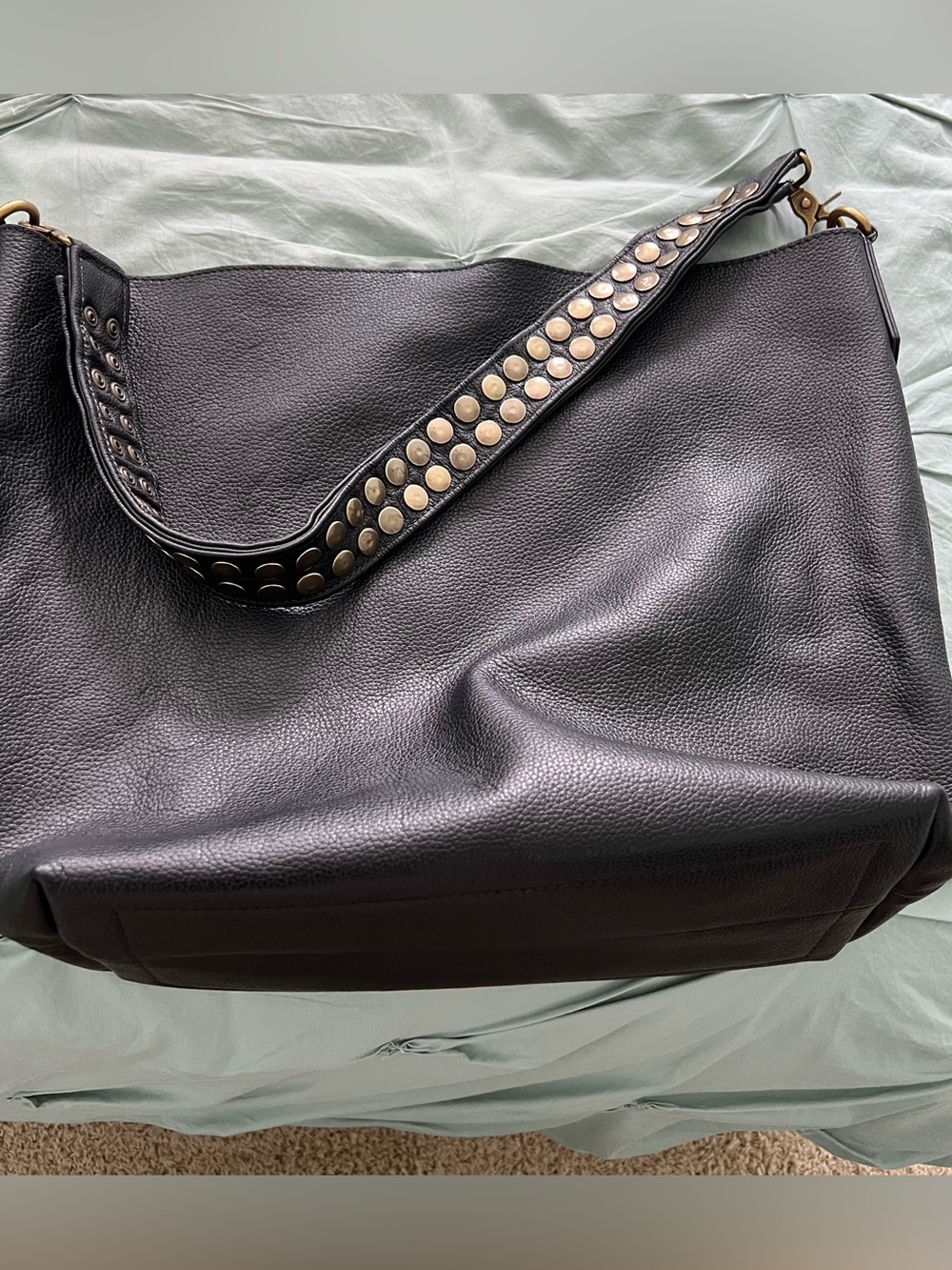 KG Leather Studded Shoulder Strap - Picture 2 of 5
